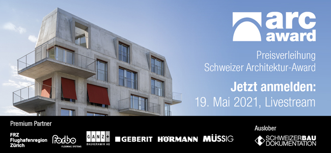 Anmeldung Preisverleihung Arc-Award 20/21