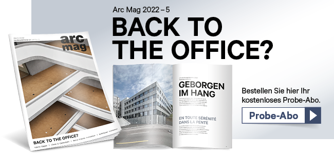 Das Architekturmagazin Arc Mag legt den Fokus auf die Schweizer Architekturlandschaft. Pro Ausgabe wird ein architektenrelevantes Thema beleuchtet, indem thematisch passende Bauprojekte in Text, Bild und Planmaterial vorgestellt werden.