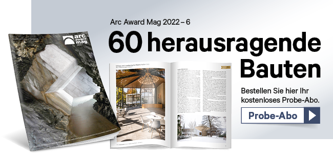 Das Architekturmagazin Arc Mag legt den Fokus auf die Schweizer Architekturlandschaft.