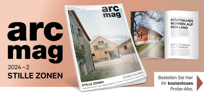 Arc Mag 2024–1 webt einen Diskurs rund um das Ineinandergreifen von Architektur