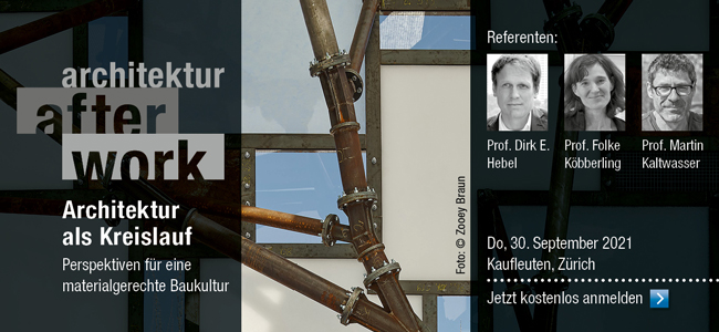 Architektur als Kreislauf: Perspektiven für eine materialgerechte Baukultur
