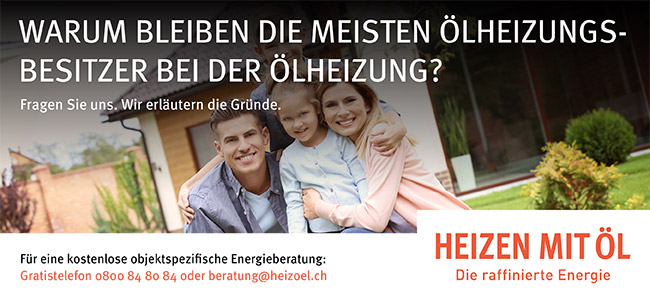 Anzeige Informationsstelle Heizöl